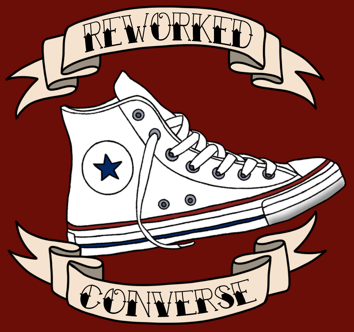 Women’s Reworked Converse